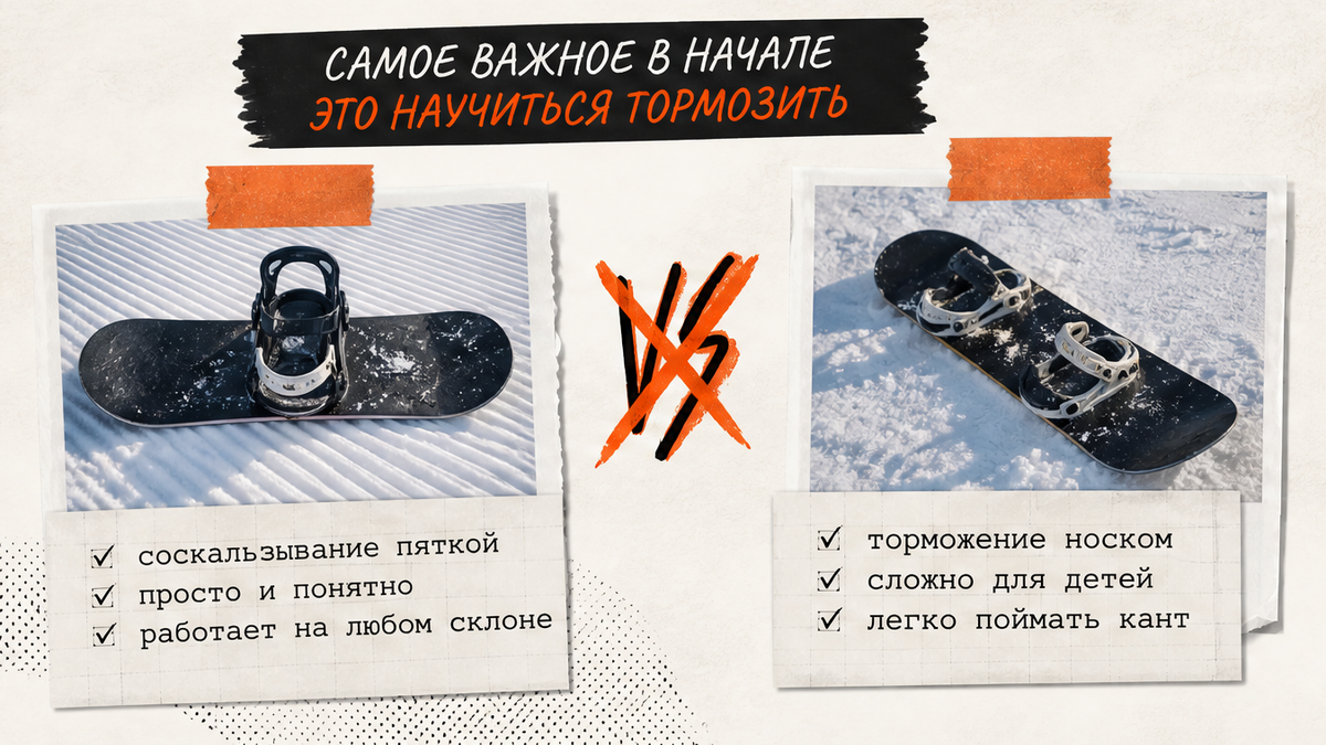 Шлем по размеру головы ребёнка и прокат доски на первый раз